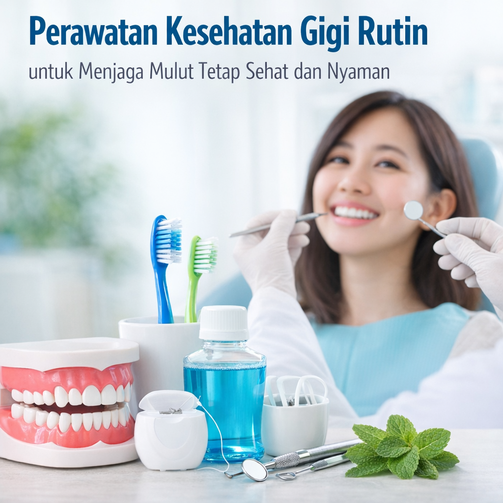 Perawatan Kesehatan Gigi Rutin